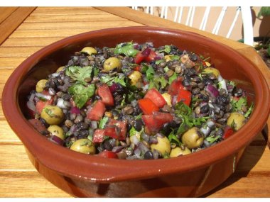 Mediterranean Summer Lentil Salad